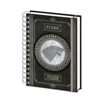 Game of Thrones Wiro Stark Notebook A5