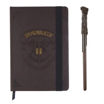 Harry Potter Hogwarts - Notizbuch mit Kugelschreiber