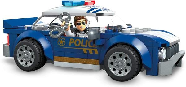 Bausatz Police Cruiser Polizei Auto - 113 Teile