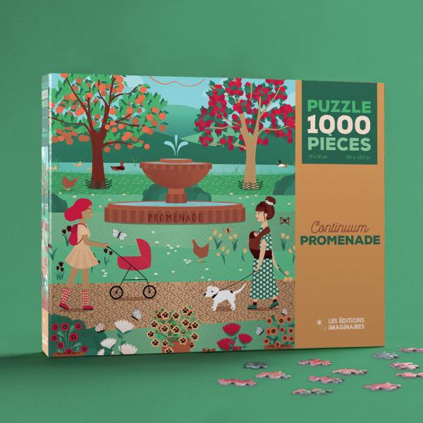 Puzzle Promenade - Spaziergang - Continuum 1000 Teile